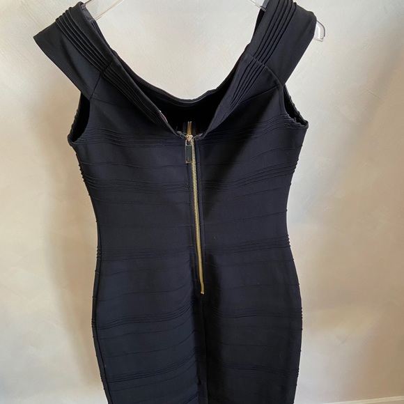 Ted Baker Inan off the shoulder texture dress - Picture 4 of 7